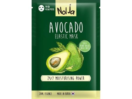 Nolja Avocado Elastic Mask 1 sheet 20ML Online Sale