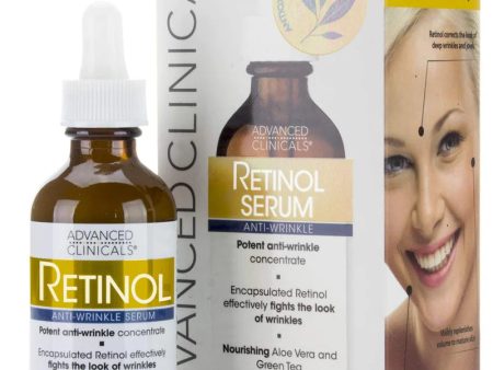 Advanced Clincials Retinol Anti-Wrinkle Serum 52ML Sale