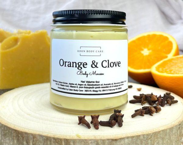 Orange & Clove Body Butter | Whipped Body Butter Online Hot Sale