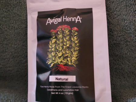 Avigal Henna Natural, 4 oz Supply