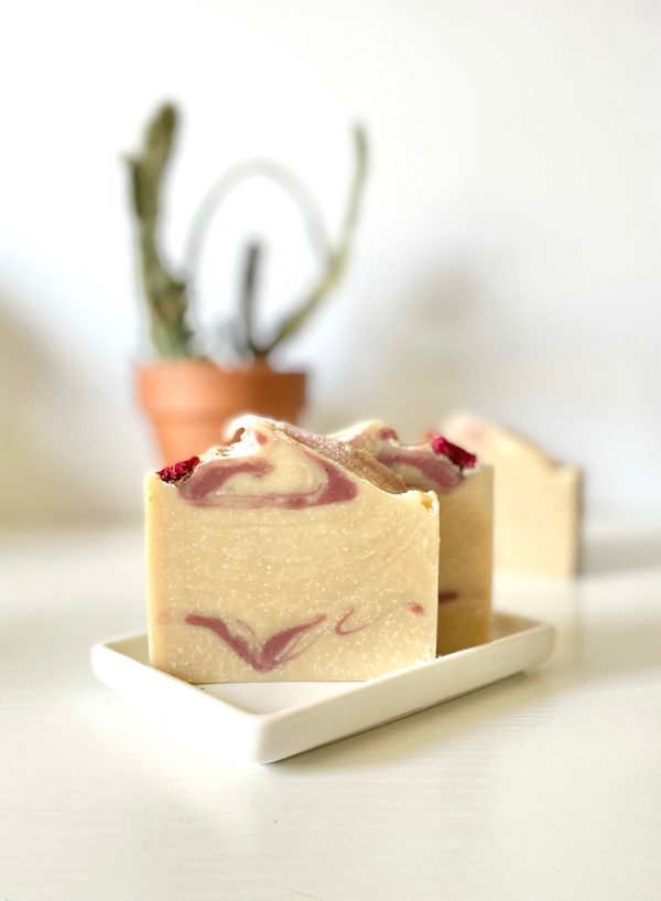 Pomegranate Flowers Goat Milk Soap Supply