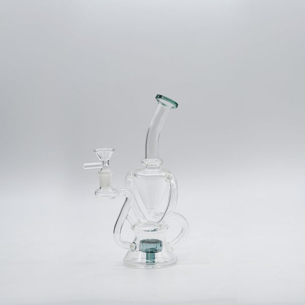 8.5  Glass Bong Tube Recycler - LNX355 For Cheap