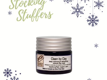 Stocking Stuffer: Clean by Clay - deep cleansing & detoxifying mineral clay mask Hot on Sale