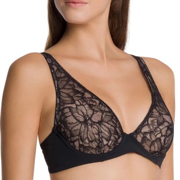 Wolford - Magnolia Triangle Bra - Black Discount