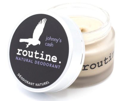 Routine Deodorant Creme - Johnny Cash - Vegan (no beeswax) For Discount