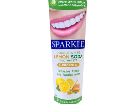 Sparkle Double White Lemon Soda Toothpaste 100G Fashion