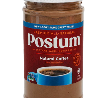 Postum Natural Coffee 8 oz Instant Coffee Alternative Discount