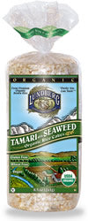 Tamari Seaweed Rice Cakes, Organic, 12 x 9 ozs. by Lundberg on Sale