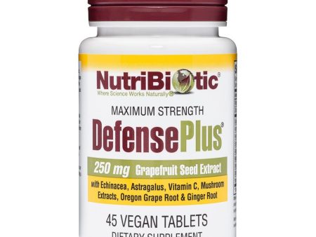 DEFENSE PLUS 250 MG GSE, 45 TABS Maximum Strength SALE EXPIRATION DATE 7 2024 on Sale