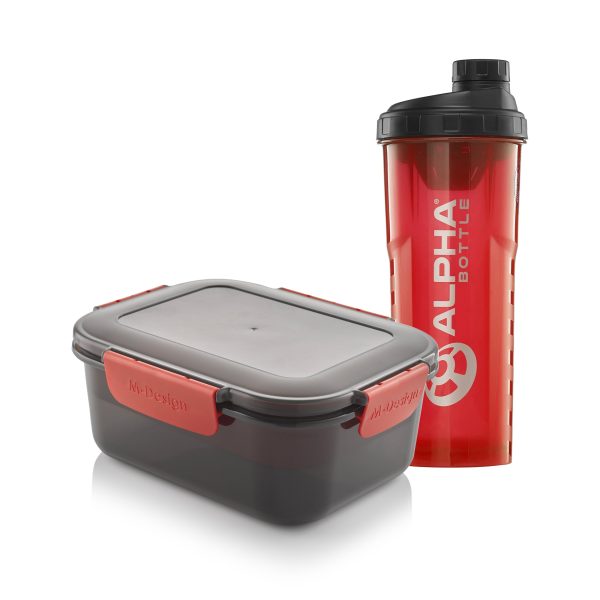 1.6 Set Fresco Lunch Box + Alpha Bottle 1000 on Sale