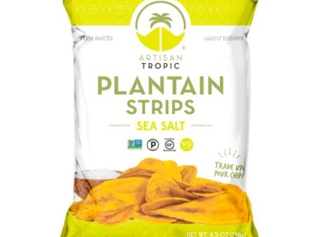 Artisan Tropic    Plantain Strips with Sea Salt 4.5 oz Hot on Sale