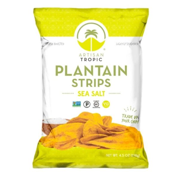 Artisan Tropic    Plantain Strips with Sea Salt 4.5 oz Hot on Sale