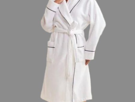 Breathe - Luxury Bath Robe - White For Discount