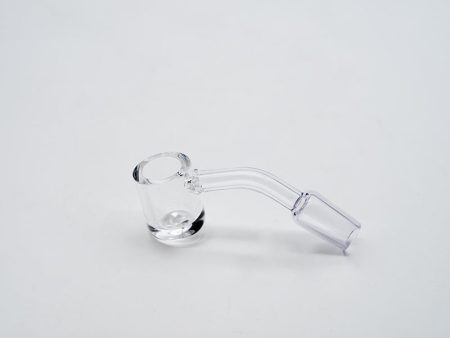 14MM MALE FLAT-TOP QUARTZ DAB BANGER, 45 DEGREE For Cheap