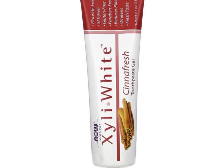 NOW SOLUTION XyliWhite™ Cinnafresh Toothpaste Gel 181 G Fashion