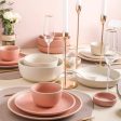 Arloev Dinnerware (Pink) Cheap