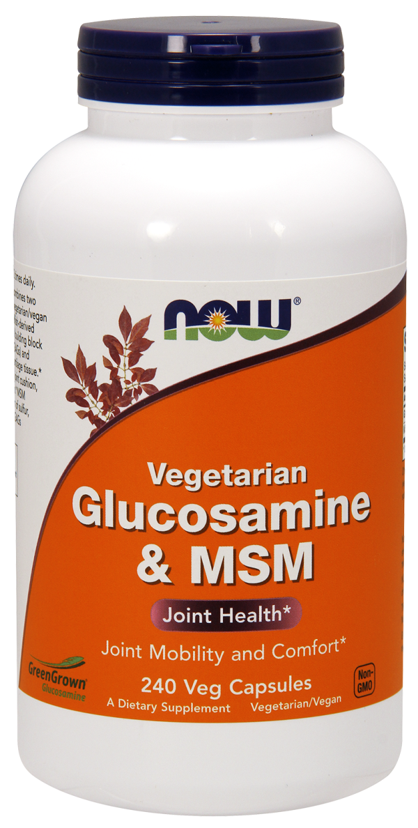 Glucosamine & MSM, Vegetarian, 240 Veg Capsules Discount