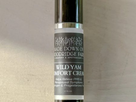 NEW!      Wild Yam Comfort Cream 1.7 fl. oz.  Wild Yam + Chaste Berry + Marshmallow Root Hot on Sale