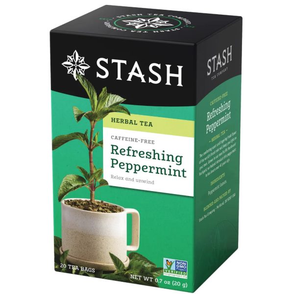 Stash Herbal Tea Refreshing Peppermint 20G Discount