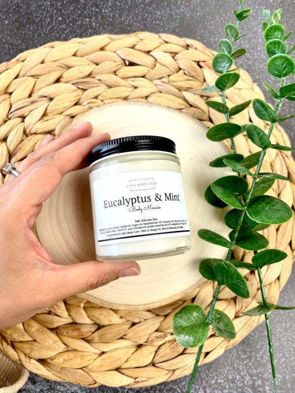 Eucalyptus and Mint Whipped Body Butter | Whipped Body Butter Hot on Sale