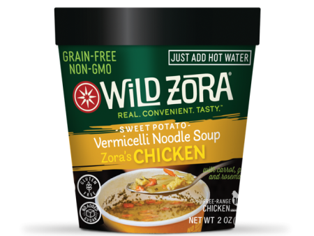 Wild Zora    Vermicelli Chicken Noodle Soup 2 oz Supply