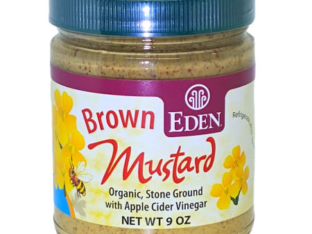 Eden Foods    Organic Brown Mustard - 9 oz For Sale