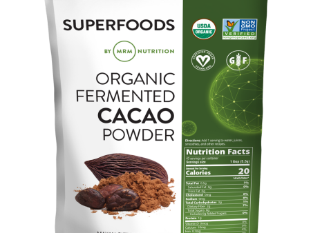 Superfoods Organic Fermented Cacao Powder (240G) on Sale