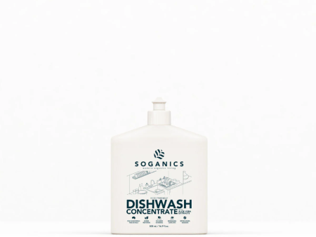 SOGANICS Dishwash Concentrate With Aloe Vera Extract 500ML Cheap