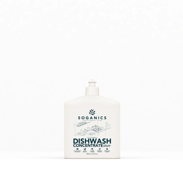 SOGANICS Dishwash Concentrate With Aloe Vera Extract 500ML Cheap