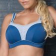 Fit Fully Yours - Pauline Sports Bra - Blue Online Hot Sale