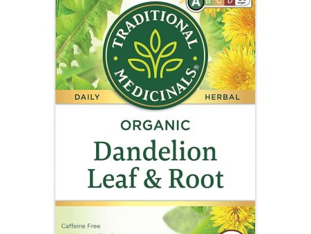 Traditional Medicinals Organic Dandelion Leaf & Root 24G Hot on Sale