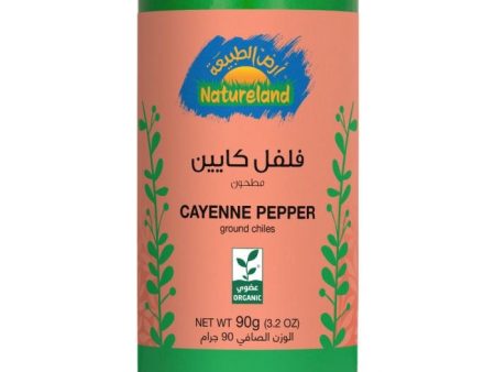 Natureland Ground Cayenne Pepper 90 G Shaker Online Hot Sale