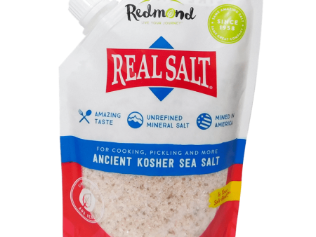 Real Salt    Kosher Sea Salt Pouch 16 oz Hot on Sale