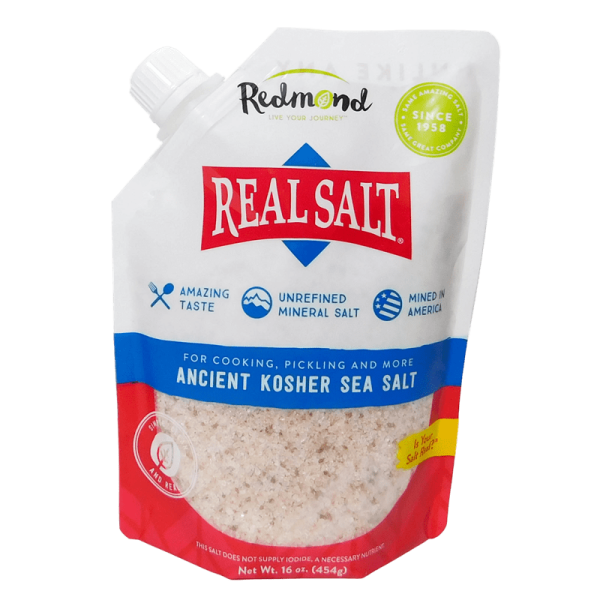 Real Salt    Kosher Sea Salt Pouch 16 oz Hot on Sale