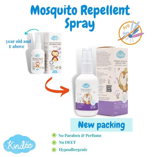 Kindee Organic Mosquito Repellent Lavender Spray 15ML Discount