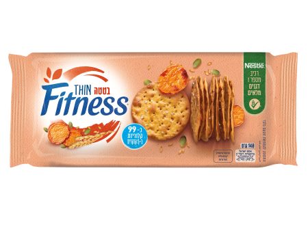 Fitness  Thin Whole Wheat Crackers with Sweet Potato,  Osem , 140g Online Sale