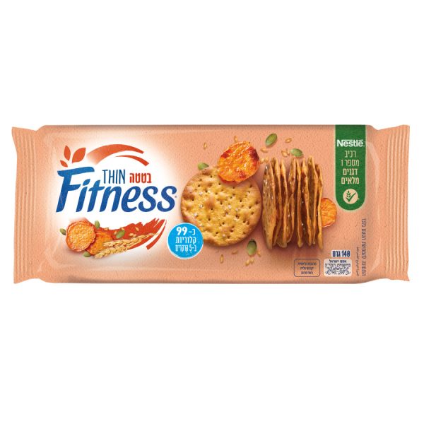 Fitness  Thin Whole Wheat Crackers with Sweet Potato,  Osem , 140g Online Sale