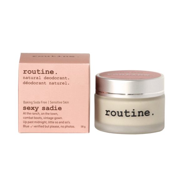 Routine Deodorant Creme - Sexy Sadie - Vegan (no beeswax) on Sale