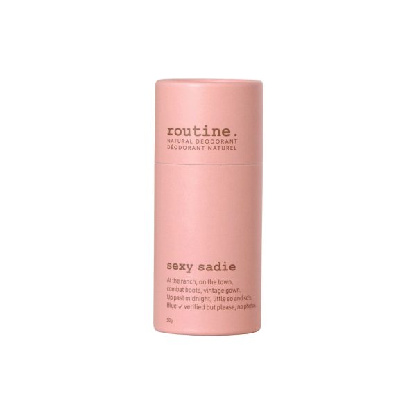 Routine Deodorant Creme - Sexy Sadie Stick - Vegan (no beeswax) For Discount