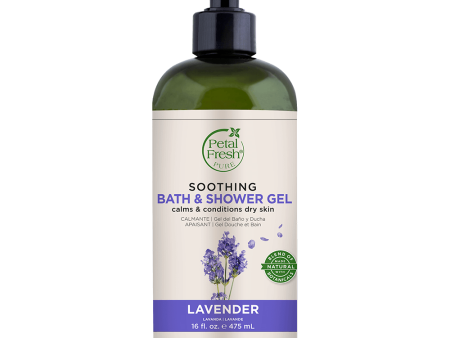 Petal Fresh Pure Soothing Bath & Shower Gel (Lavender) Hot on Sale