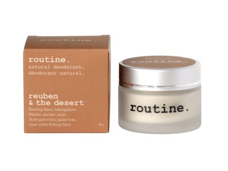 Routine Deodorant Creme - Reuben & the Desert - Vegan (no beeswax) Cheap