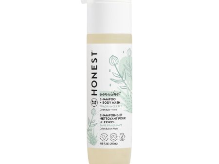 Honest Sensentive Shampoo & Body wash Fragrance Free Calendula + Aloe 295 ML For Sale