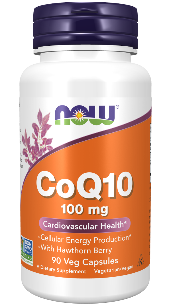 CoQ10 100 mg with Hawthorn Berry Vegetarian - 90 Veg Capsules Hot on Sale