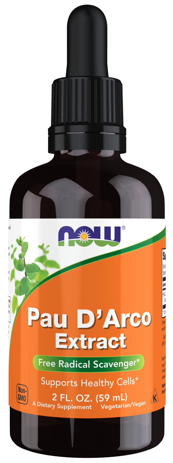 NOW Pau D Arco Liquid Extract 2fl oz Supply