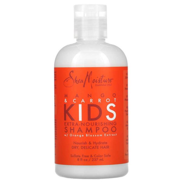 Shea Moisture Mango & Carrot Kids Extra-Nourishing Shampoo 237ML For Discount