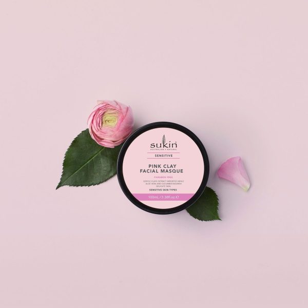 Sukin Pink Clay Facial Masque Fashion