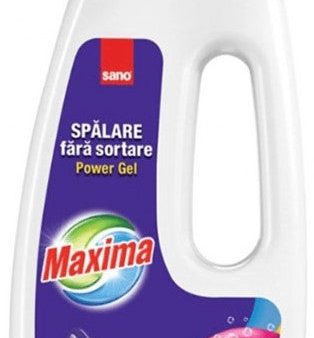 Sano Maxima- Laundry Gel Mix & Wash, 1l Online Hot Sale