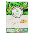 Traditional Medicinals    Organic Ginger Tea 16 Bags Sale