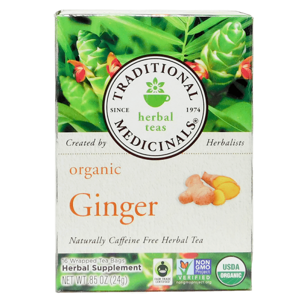 Traditional Medicinals    Organic Ginger Tea 16 Bags Sale