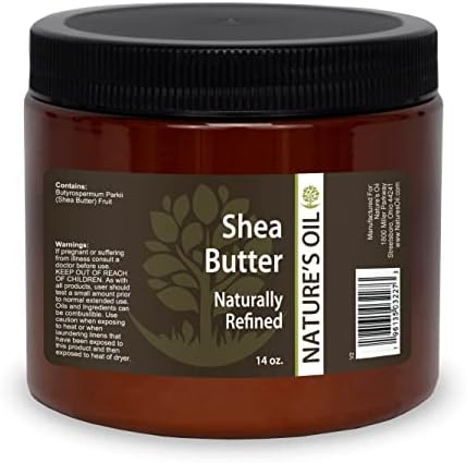 Shea Butter Naturally Refined by Nature s Oil 14 oz Tub Online now